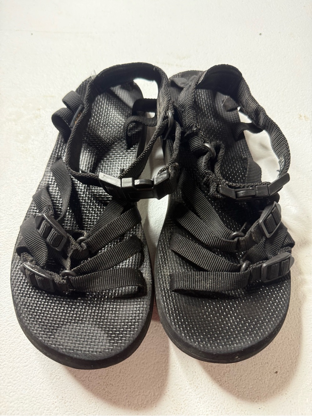 Teva Women’s Black Sport Sandals Strappy Adjustable Outdoor Hiking Size 7